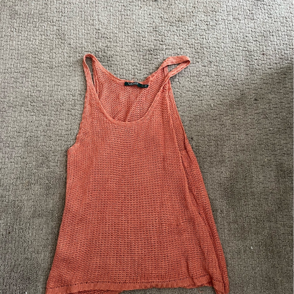 Crotchet Tank Top